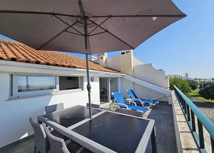 Panorama Sun Figueira - 1er Ligne アパート